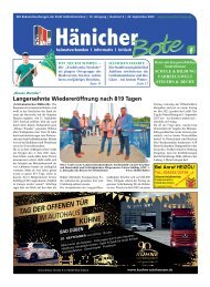 Hänicher Bote | September-Ausgabe 2023