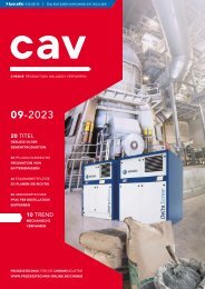 cav – Prozesstechnik für die Chemieindustrie 09.2023