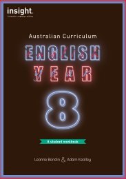 AC English Year 8 - Sample Copy - Yumpu