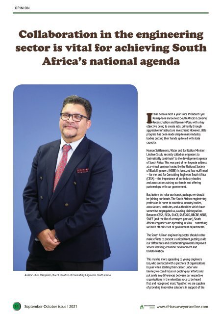 Africa Surveyors September- October Digital issue 2021 