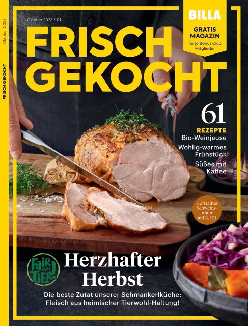 FRISCH GEKOCHT Vorschau Oktober 2023