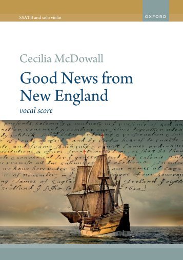 Cecilia McDowall - Good News from New England