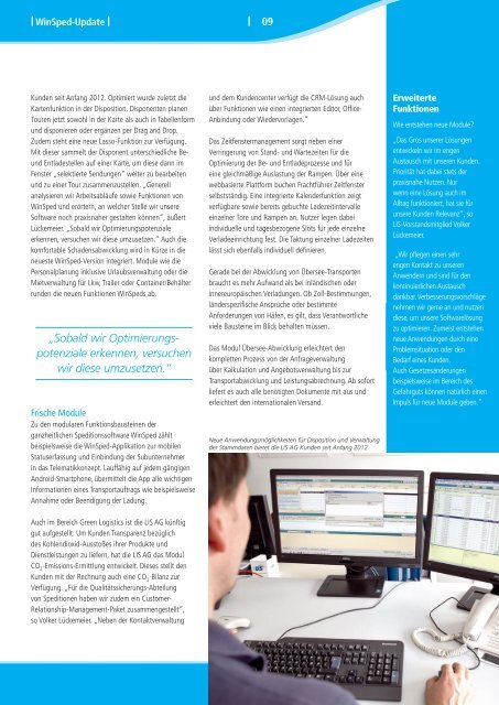 Food-Logistik 2.0 - LIS AG