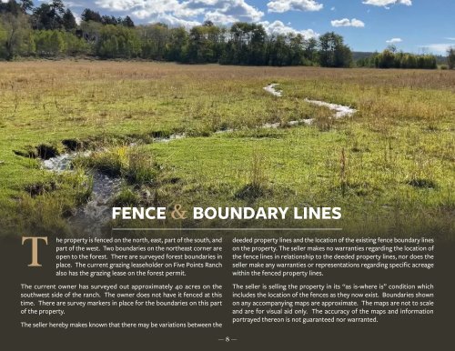 Five Points Ranch Offering Brochure 