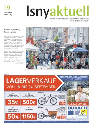 20.09.2023 Isny aktuell