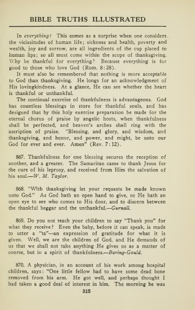 Bible Truths Illustrated by J. C. Ferdinand Pittman