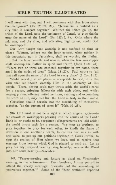 Bible Truths Illustrated by J. C. Ferdinand Pittman