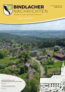 Bindlacher Nachrichten - Ausgabe 23.09.2023