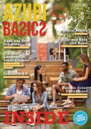 Azubi Basics Ausbildungs-Wissensmagazin Ostwestfalen 2023-24 - Ausgabe 556