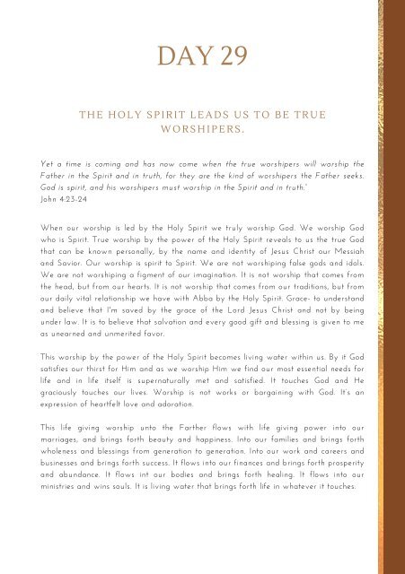 50 days of intimacy with the holy spirit (3)