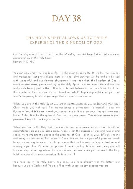 50 days of intimacy with the holy spirit (3)