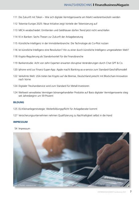 Vertriebsmanagement FinanzBusiness 2023