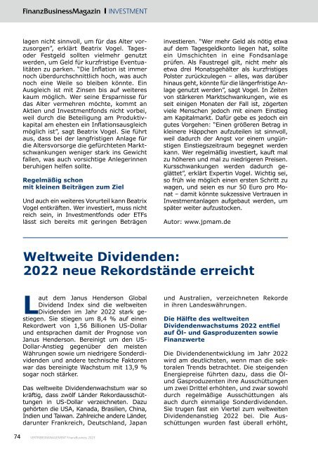 Vertriebsmanagement FinanzBusiness 2023