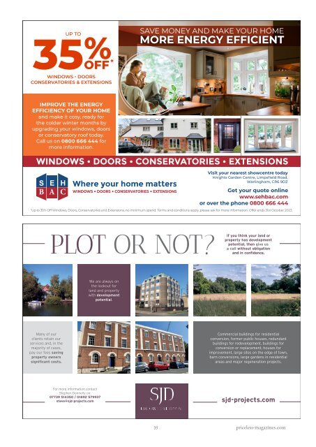 Surrey Homes | SH105 | October 2023 | Interiors & Bathrooms Supplement inside