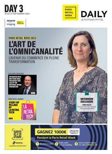 PARIS RETAIL WEEK DAILY 2023 - EDITION DAY 3