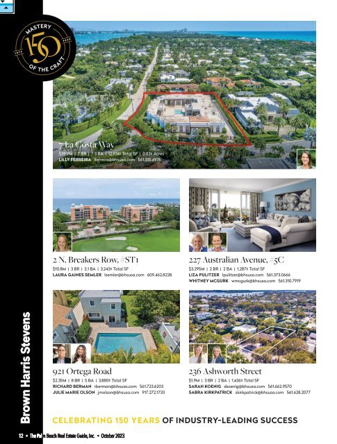 Palm Beach Real Estate Guide OCT 2023