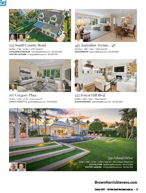 Palm Beach Real Estate Guide OCT 2023