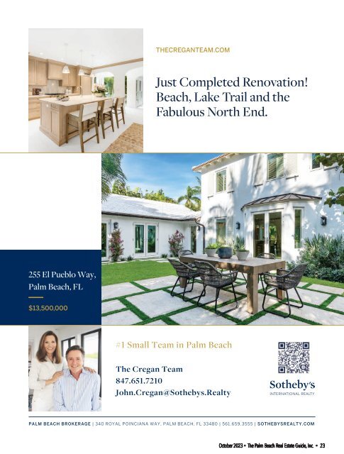 Palm Beach Real Estate Guide OCT 2023