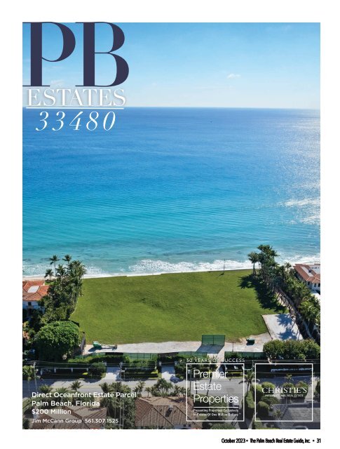 Palm Beach Real Estate Guide OCT 2023