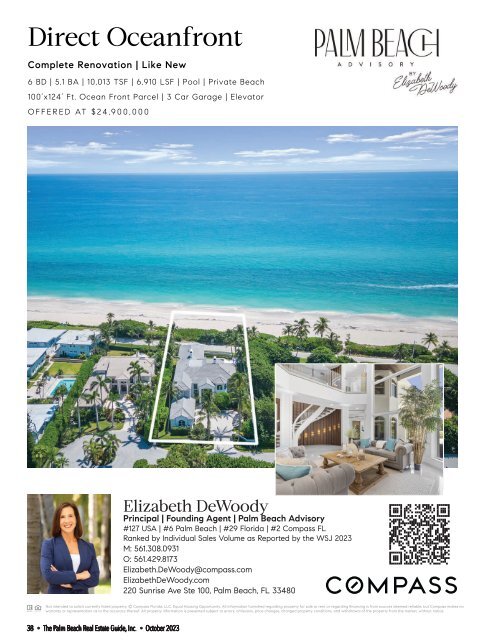 Palm Beach Real Estate Guide OCT 2023