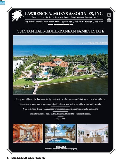 Palm Beach Real Estate Guide OCT 2023