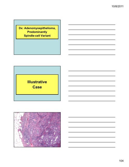 33 Special Types of Invasive Breast Carcinoma: Diagnostic Criteria ...