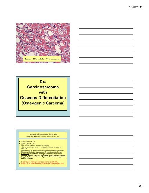 33 Special Types of Invasive Breast Carcinoma: Diagnostic Criteria ...