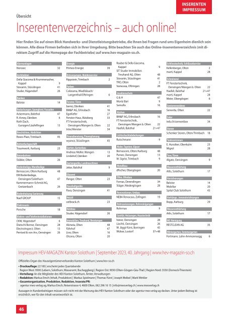 HEV-Magazin September 2023 | OST