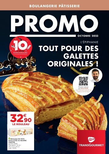Promo Boulangerie-Pâtisserie - Octobre 2023