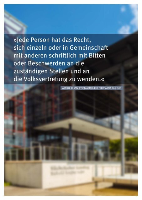 Petitionsbericht 2022