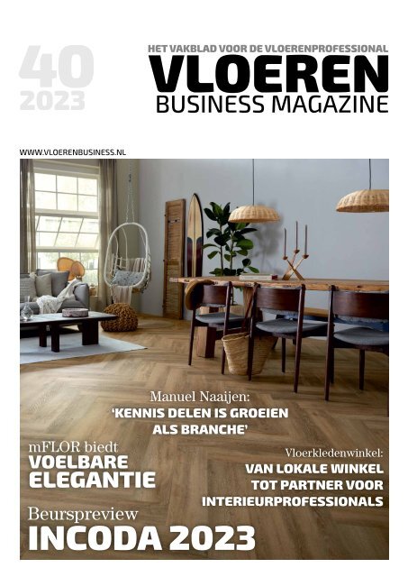 40 | 2023 Vloeren Business Magazine