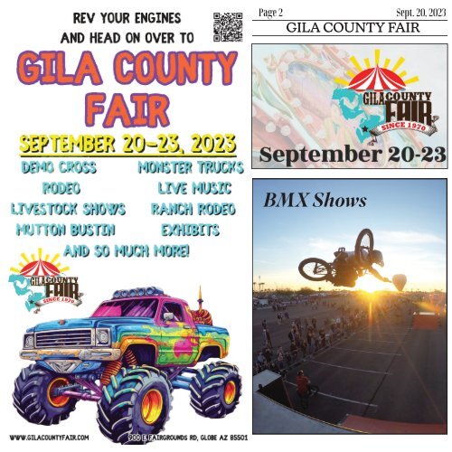 2023 Gila County Fair Tab