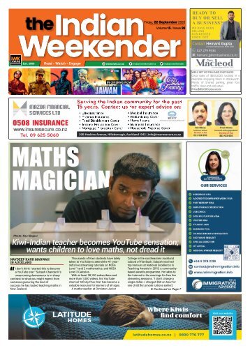 The Indian Weekender, 22 September 2023