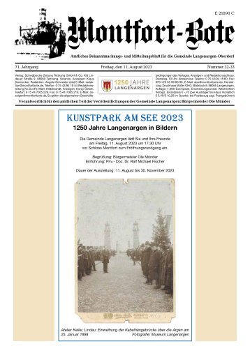 21.09.2023 Montfort-Bote