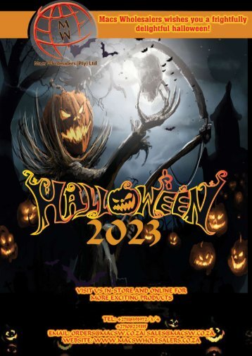 2023 Halloween Catalogue 