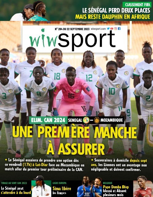 Journal wiwsport n284 - 22 septembre 2023