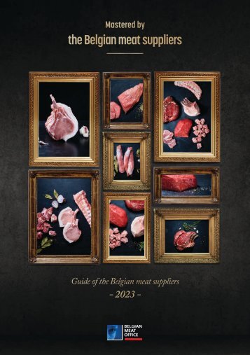 Belgien Meat News - Guide of the Belgian meat suppliers 2023