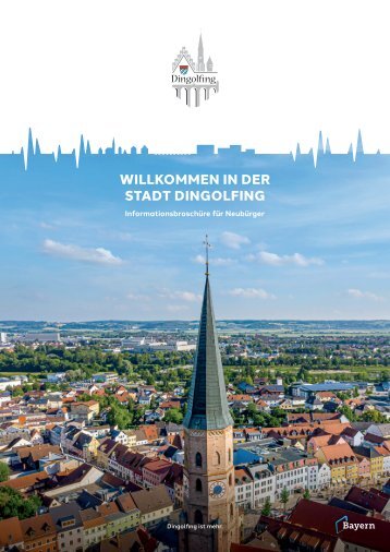 Dingolfing Willkommensbroschuere