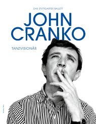 JOHN CRANKO - Tanzvisionär