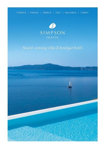 Simpson Travel Trade Brochure 2023