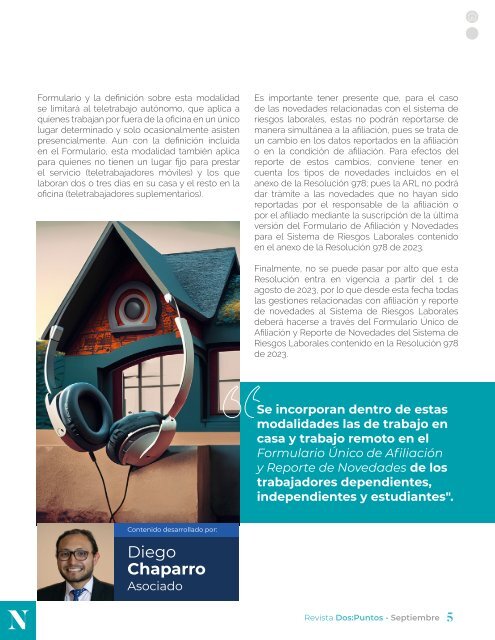 Dos:Puntos - La revista de Godoy Córdoba - Edición Septiembre 2023