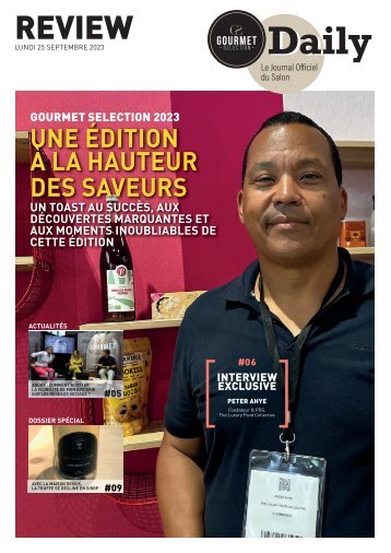 GOURMET SELECTION DAILY 2023 - EDITION REVIEW