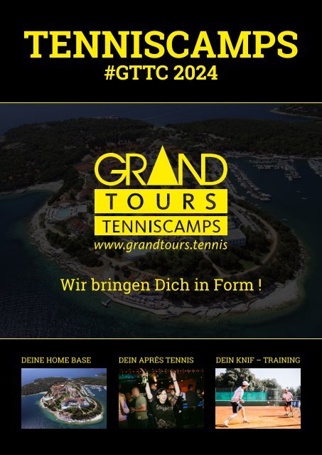 #GTTC Grand Tours Tenniskatalog 2024