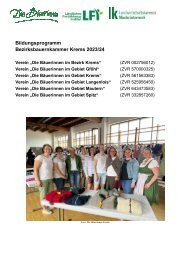 Bildungsprogramm 2023-24- Bezirk Krems