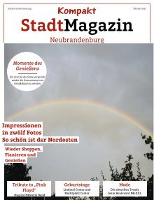 Stadtmagazin Oktober 2023