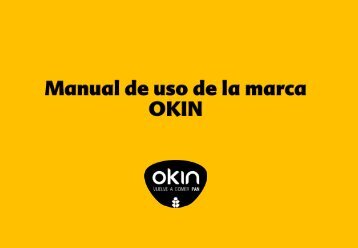 Manual de uso de la marca OKIN