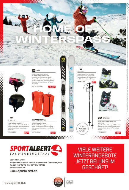 SPORT2000 Sport Albert Preishelden Winter 2023