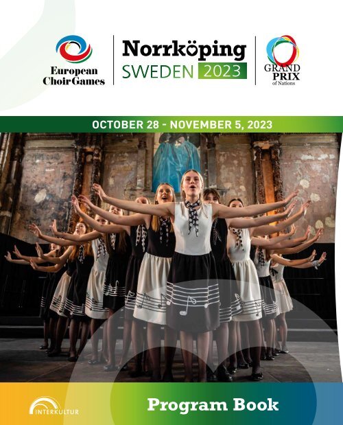 5th European Choir Games & Grand Prix of Nations 2023 - Program Book