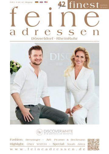 »feine adressen – finest« – Düsseldorf Edition III/2023