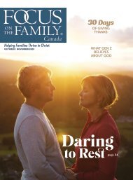Focus on the Family Magazine - October/November 2023